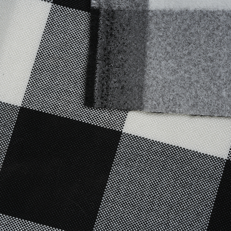 10*10 kockovaná polyesterová ľanová tkanina