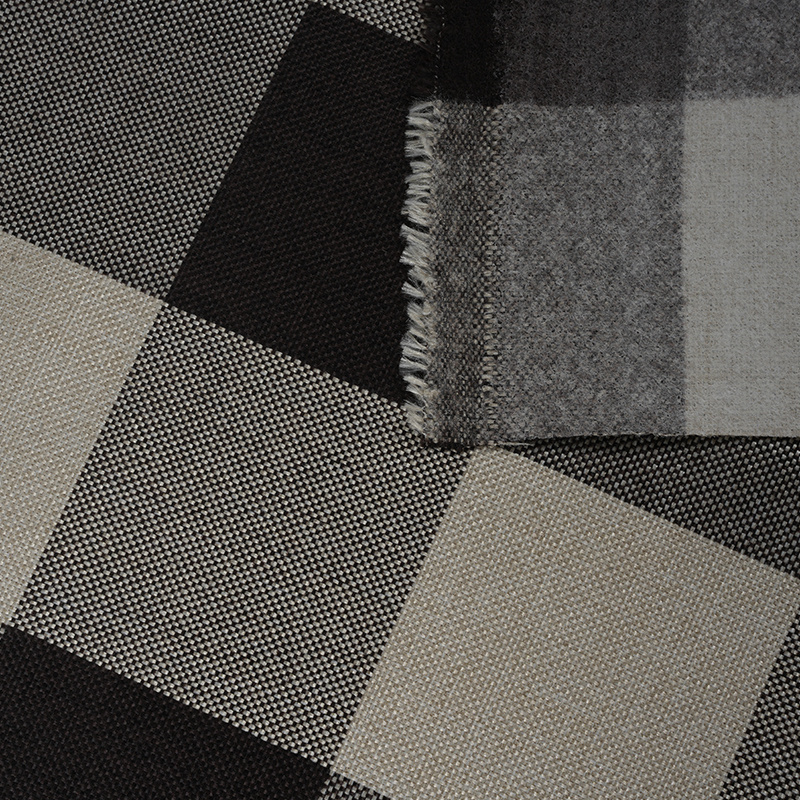 10*10 kockovaná polyesterová ľanová tkanina